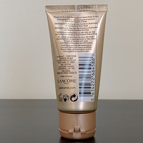 Lancome Absolue Nurturing Brightening Oil-In-Gel Cleanser 1.7oz/50ml - Picture 3 of 8